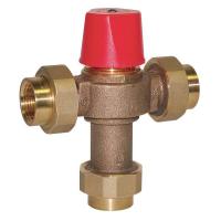 15W071 Mixing Valve, Brass, 23 gpm, 5-7/16 In. H