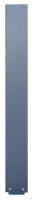 15W208 Toilet Partition Pilaster, 8x82, Graphite