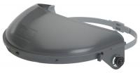 15W973 Faceshield Headgear, For Hard Hat, Plastic