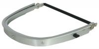 15W974 Faceshield Bracket, Aluminum, Silver