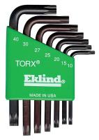 15X003 Torx Key Set, T10 - T40, L-Shaped, Short