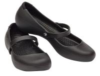 15X330 Slip-On Shoes w/Strap, Black, Womens 6, PR