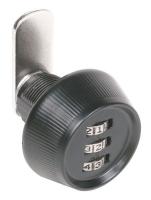 15X354 5/16 Black Dial Combination Cam Lock