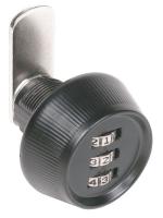 15X355 1-7/32 Chrome Dial Combination Cam Lock