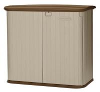 15X393 Horizontal Outdoor Shed, 4x4x2, Sand