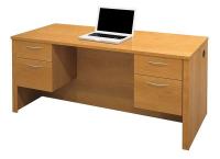 15X422 Executive Desk, Cappuccino Cherry