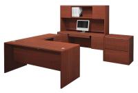 15X435 Executive Desk Complete Kit, Bordeaux