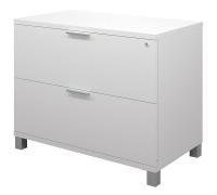 15X460 Assembled Lateral File, White