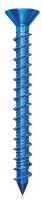 15X489 Tapcon Anchor, Flat, Carb Steel, 1/4, PK100