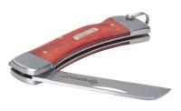 15X784 Folding Knife, Coping Blade, 3-1/4 In, Brwn