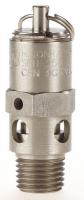 15X845 Safety Valve, Hard Seat, 1/4In, 225 PSI, SS
