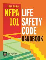 15Y090 NFPA 101 Life Safety Code Handbook, 2012