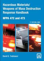 15Y095 NFPA 472/473 Hazardous Materials, 5E, PB