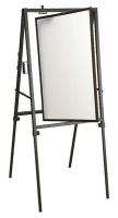 15Y117 Spinner Easel, Steel, Black