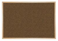 15Y155 Bulletin Board, Splash Cork, Blue, 4x4