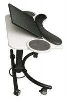 15Y319 Laptop Stand, Black/White