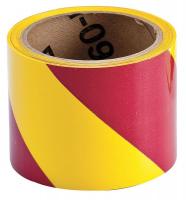 15Y450 Warning Tape, Roll, 2In W, 54 ft. L