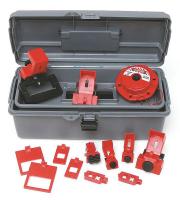 15Y540 Portable Lockout Kit, Gray, Electrical, 14