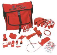 15Y546 Portable LockoutKit, Red, Electrical/Valve