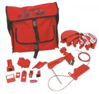 15Y547 Portable Lockout Kit, 18, Electrical/Valve