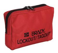 15Y557 Lockout Pouch, Unfilled, Nylon