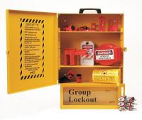 15Y586 Lockout Station, Electrical, 30 Components