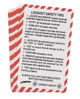 15Y921 PRINZING LOCKOUT SAFETY CARD, PK 10
