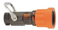15Z035 Fire Hose Nozzle, 1-1/2 In., Orange