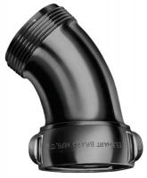 15Z156 Hose Elbow Adapter, 2.5 F NST x 2.5 M NST