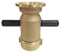 15Z211 Industrial Fire Hose Nozzle, 2-1/2 In.