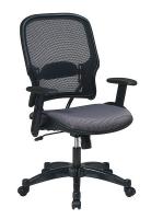 15Z291 Managerial Chair, Fabric, Steel