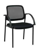 15Z312 Visitor Chair, Mesh, Black