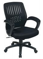 15Z317 Office Chair, Mesh, Black