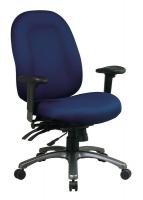 15Z331 Multi-Function Higback Chair, Fabric, Navy