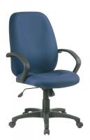 15Z343 Executive Highback Chair, Fabric, Navy