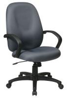 15Z344 Executive Highback Chair, Fabric, Gray