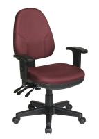 15Z365 Ergonomic Office Chair, Fabric, Burgundy