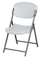 16A324 Folding Chair, Platinum