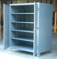 16A395 Storage Cabinet, 66x36x36, Dark Gray