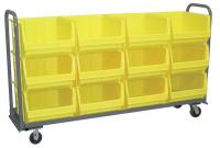 16C708 Bin Cart, 84x19x47 In., 2000 lb. Cap.