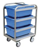 16D010 Bin Cart, 26x18x42 In., 300 lb. Cap.