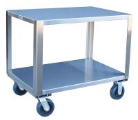 16D022 Utility Cart, Cap 1800 Lb, 2 Shelves, 24x48