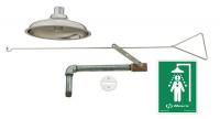 16D381 Emergency Shower, Flush Ceiling, 20 gpm