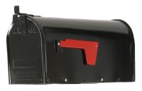 16D436 Steel Mailbox, Type 1, Black