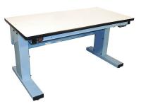 16D601 Ergo Workbench, Blue, 72Lx30Wx30-1/2H In.