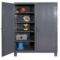 16D697 Storage Cabinet, 78x48x24, 8 Shelves