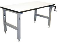 16D722 Workbench, 60Wx36Dx30 to 36 in. H
