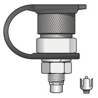 16D834 Female Quick Disconnect Base Mounts