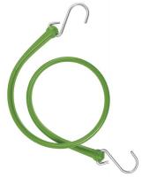 16D946 Bungee Strap, S-Hook, 36 In.L, Green