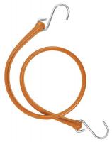 16D947 Bungee Strap, S-Hook, 36 In.L, Tan